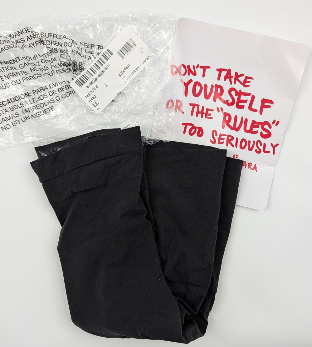 Spanx Black Higher Power Shorts Shapewear XL